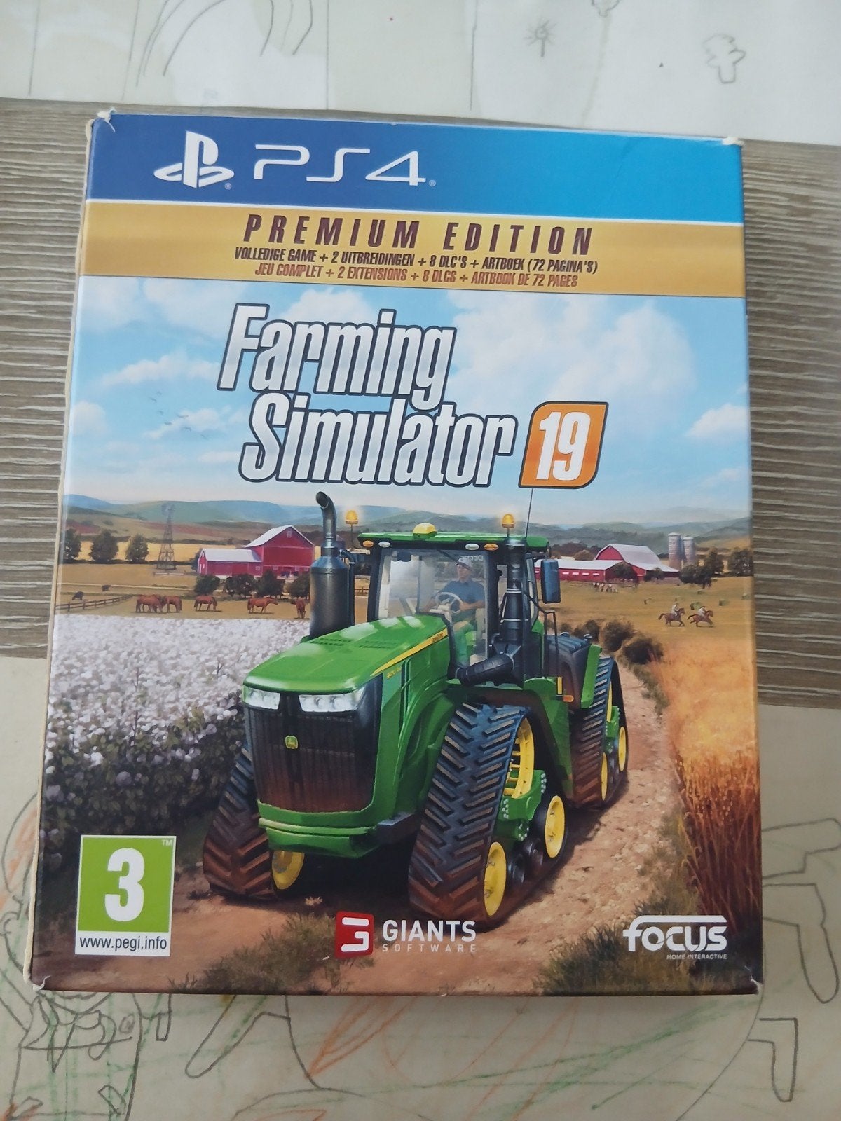 jeux PlayStation4 Farming Simulator 19 - Premium Editionjeux, Consoles de jeu & Jeux vidéo, Online, 1 joueur, Comme neuf, Enlèvement
