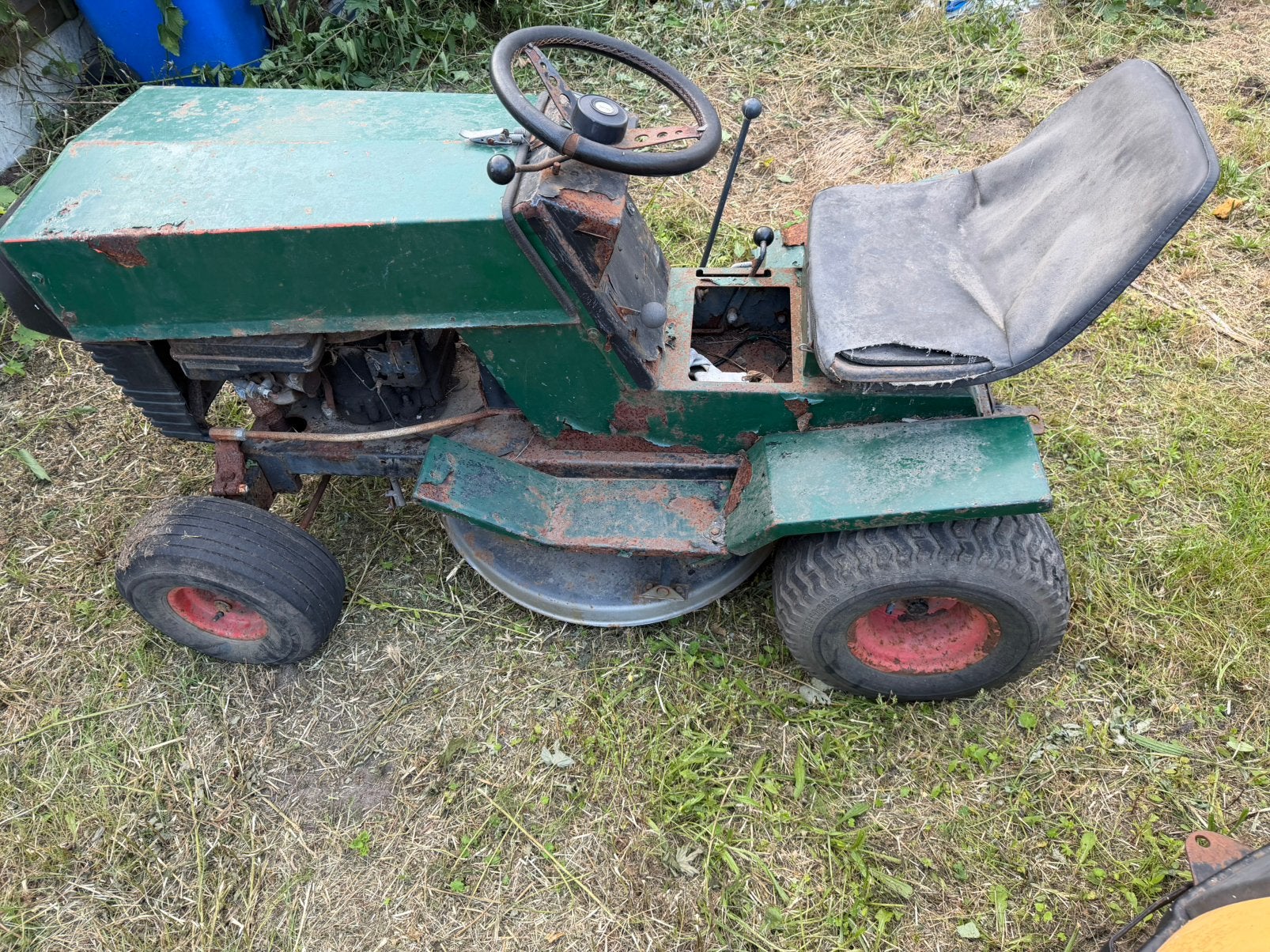 oude zitmaaier, Enlèvement, Utilisé