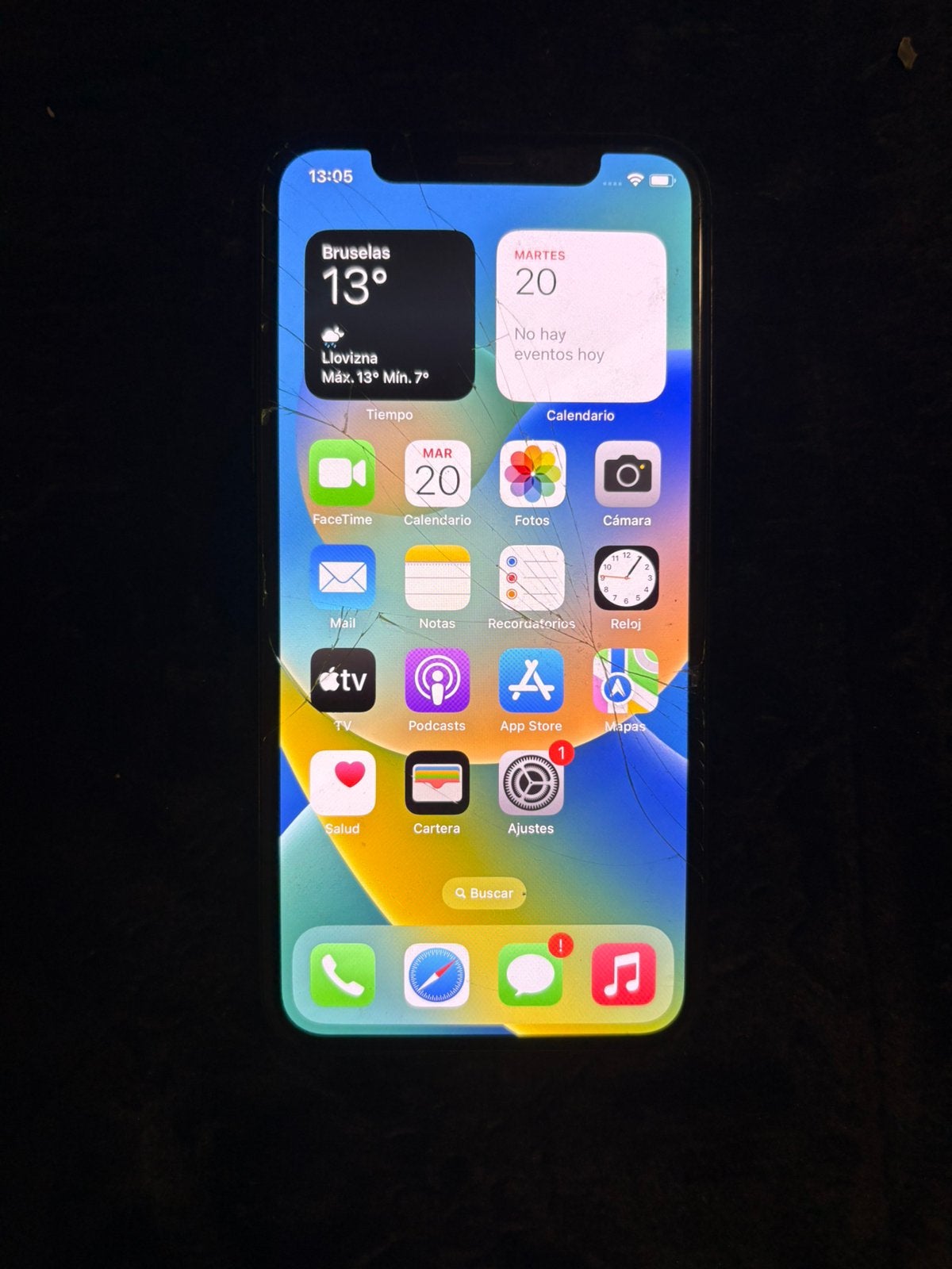 Iphone x, Telecommunicatie, Ophalen, Zwart, IPhone X, Zo goed als nieuw