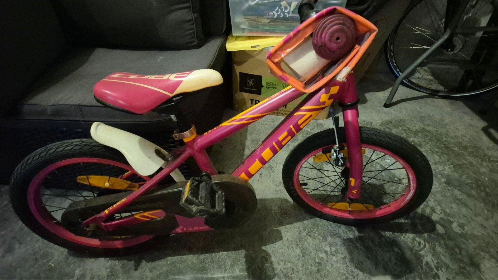 Meisjesfiets merk cube 16 inch  in zeer goede staat, Enlèvement