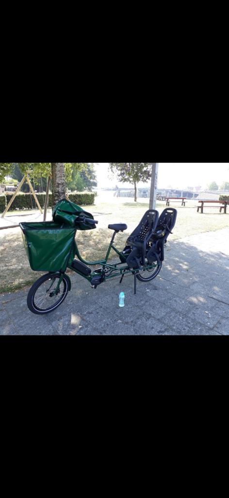 2 zwarte yepp fietsstoeltjes, Ophalen