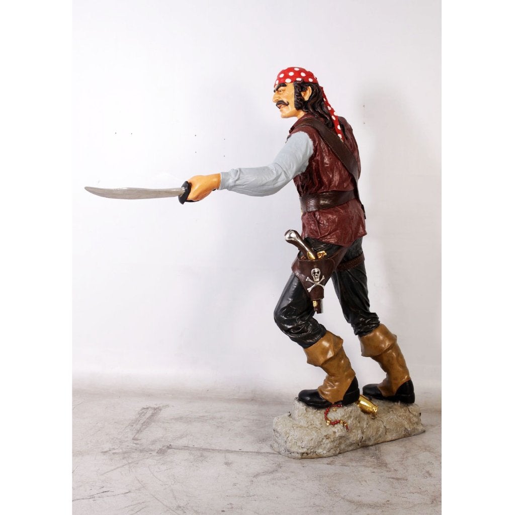 Pirate Cristobal – Piraat beeld Hoogte 190 cm, Ophalen, Nieuw