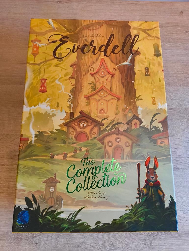 Everdell The Complete Collection + Official Sleeves, Enlèvement ou Envoi, Comme neuf