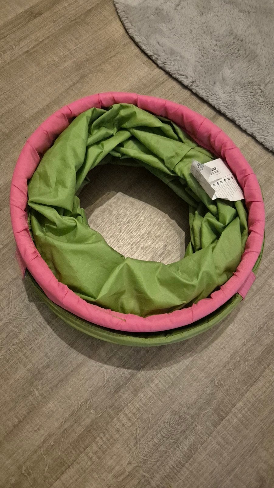 tunnel de jeux ikea, Enlèvement