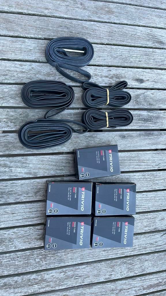 Binnenband racefiets 700x18/25c 80mm, Ophalen, Zo goed als nieuw, Racefiets