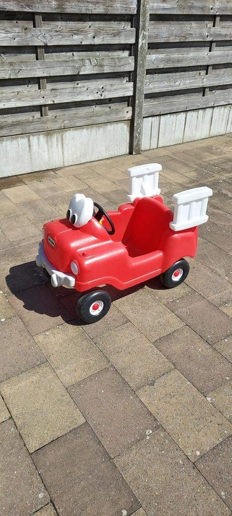 loopauto kinderspeelgoed, Ophalen