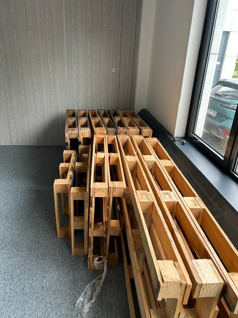 7 euro paletten en extra hout paletten, Enlèvement, Comme neuf, Palette