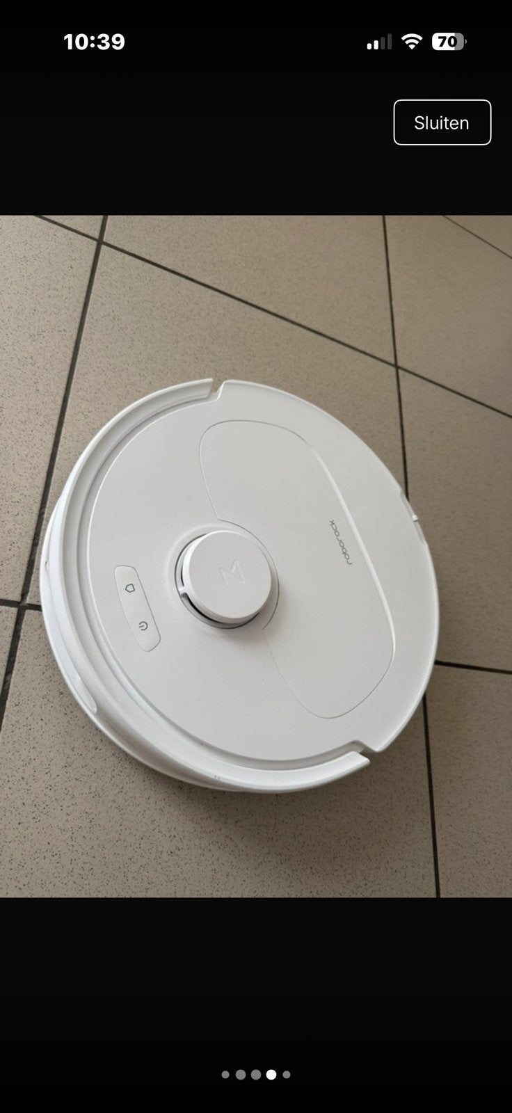 Roborock QV 35S, Elektronische apparatuur, Ophalen of Verzenden, Zo goed als nieuw, Automatisch legen