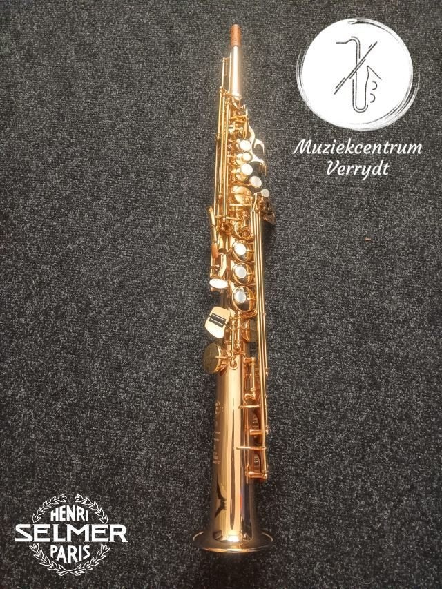 Selmer SA80 II sopraansaxofoon, Ophalen, Gebruikt, Sopraan, Met koffer