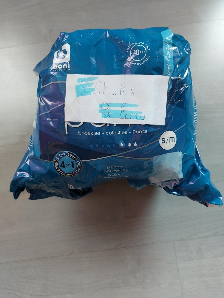 Luiers Plus S/M (5 st) Zwaar urineverlies Triple, Diversen, Ophalen, Nieuw