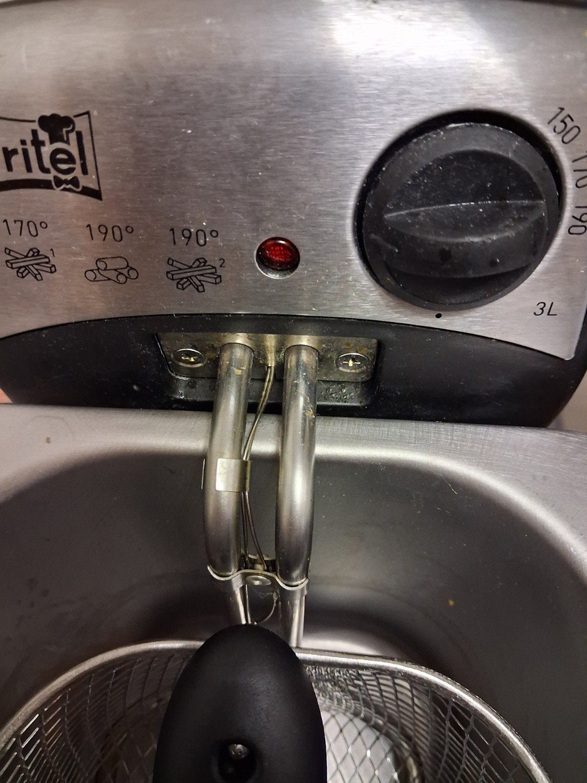Friteuse  dubbel, Elektronische apparatuur, Frituurpannen, Ophalen