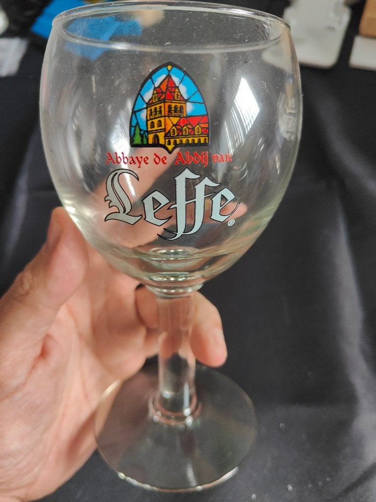 Leffe glas, Verzamelen, Ophalen of Verzenden, Zo goed als nieuw, Bierglas