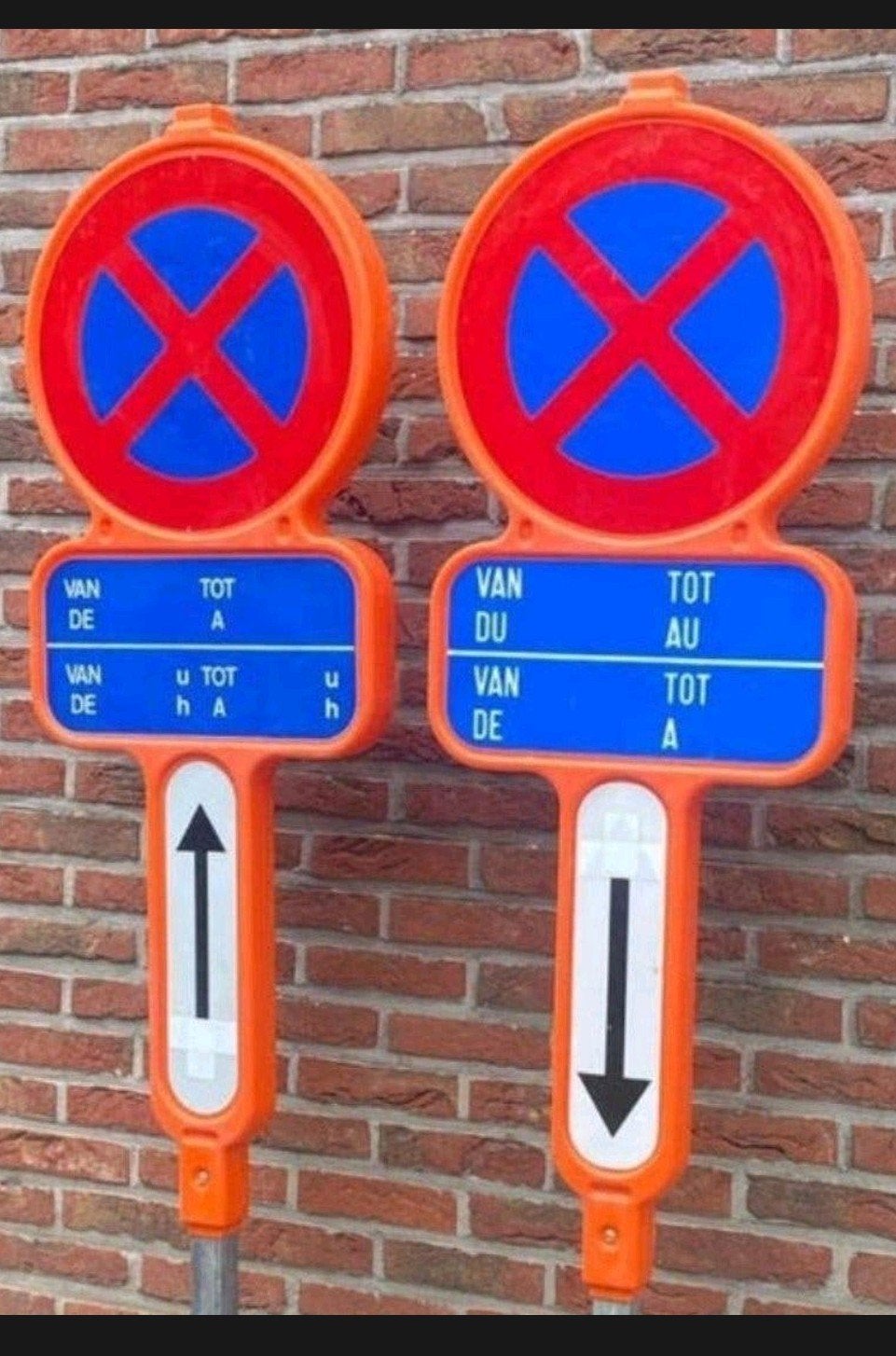 parkeerverbodsborden - E3 TE HUUR, Enlèvement