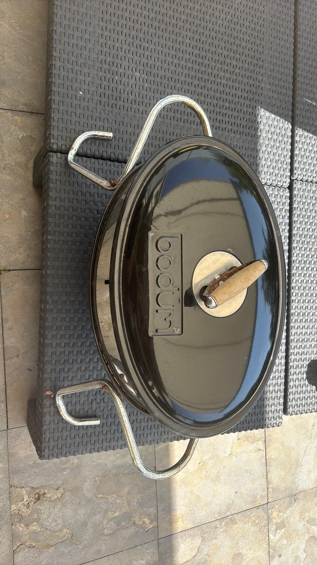 BBQ BODUM, Ophalen, Gebruikt
