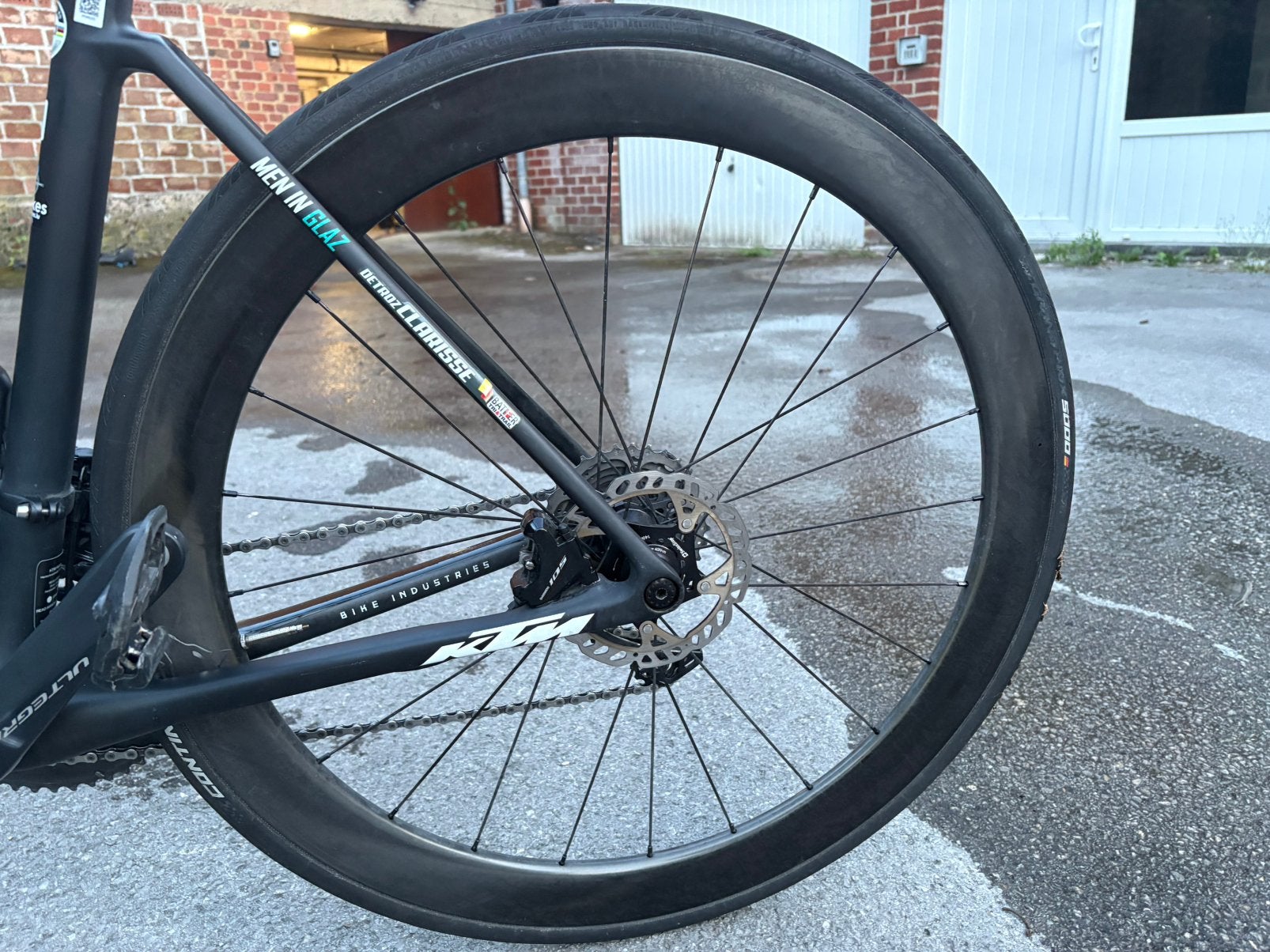Roues Amaruq, Vélos & Vélomoteurs, Vélos Pièces, Enlèvement, Utilisé, Carbone, Racefiets