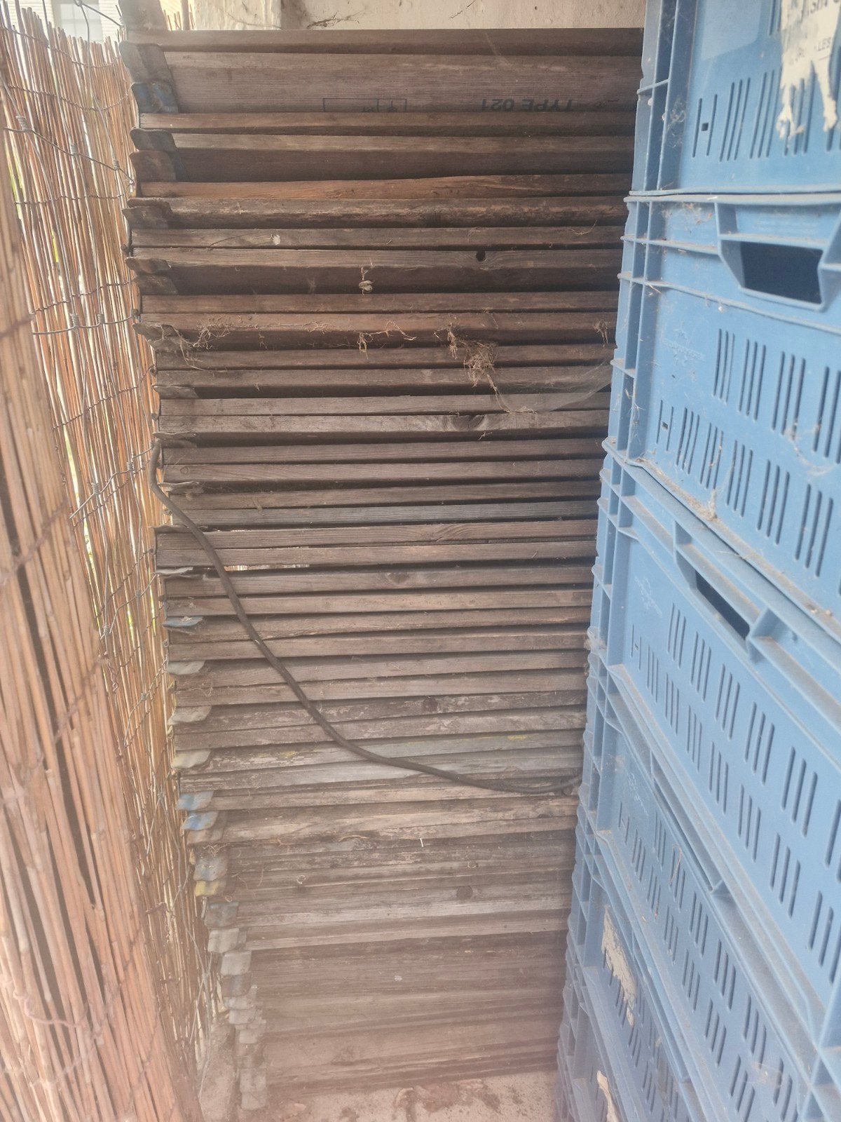 28st paletboxen europallet, Tuin en Terras, Schuttingen, Ophalen