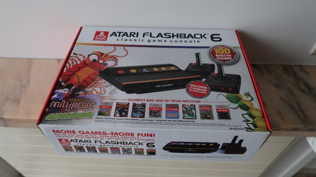 Atari Flashback 6, Games en Spelcomputers, Overige modellen, Met 2 controllers, Ophalen of Verzenden, Gebruikt