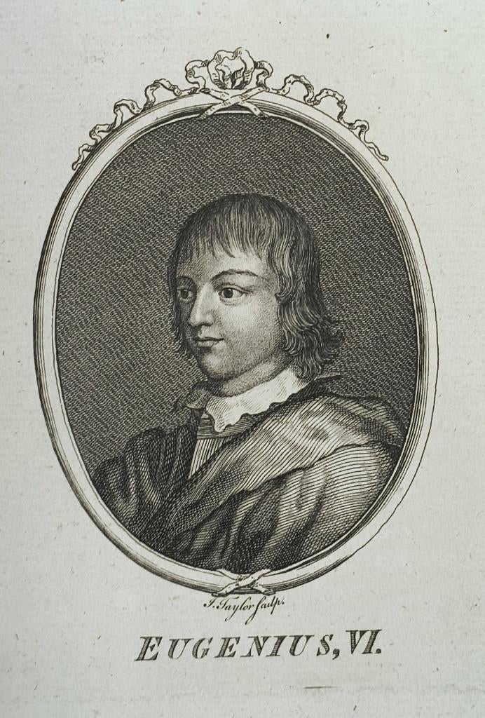 Eugenius VI - Schotse koninkrijk, Antiek en Kunst, Kunst | Etsen en Gravures, Ophalen of Verzenden
