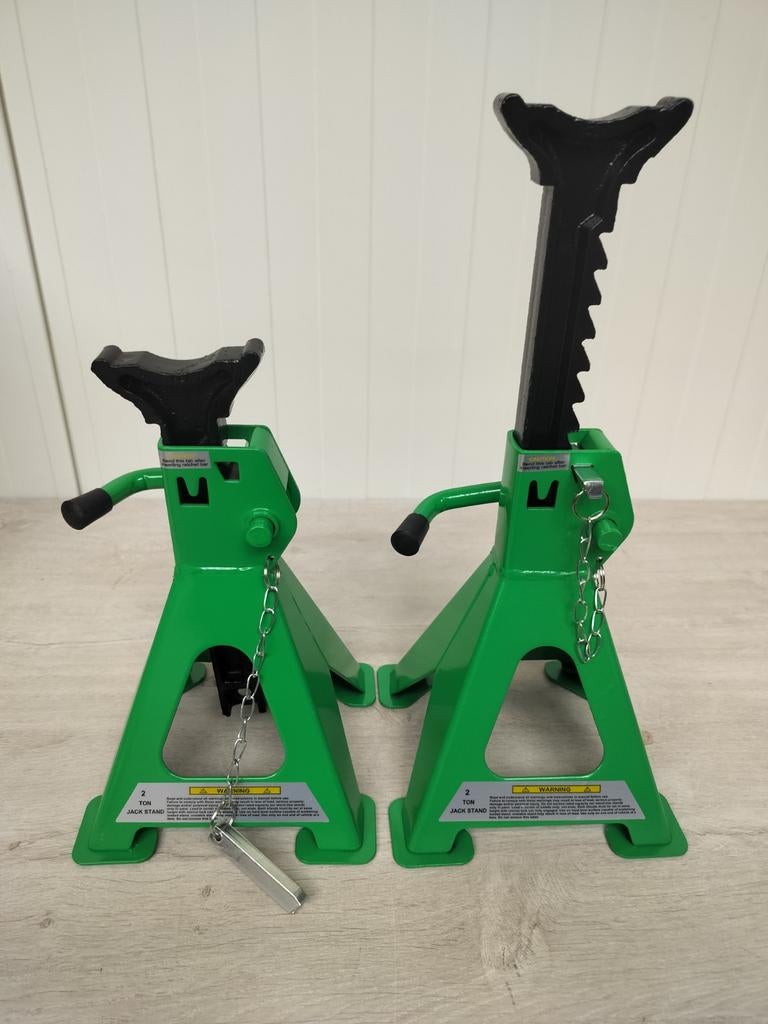 Metallo assteunen 2 stuks in set , 2 ton . Nieuw!!!, Auto diversen, Krikken, Ophalen of Verzenden, Nieuw, Manueel, Garagekrik