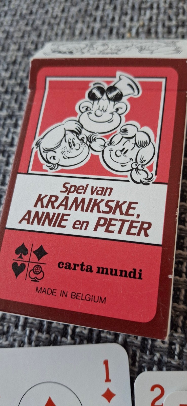 Cartes à jouer vintage, personnage de dessin animé Kramikske, Enlèvement ou Envoi, Comme neuf, Carte(s) à jouer