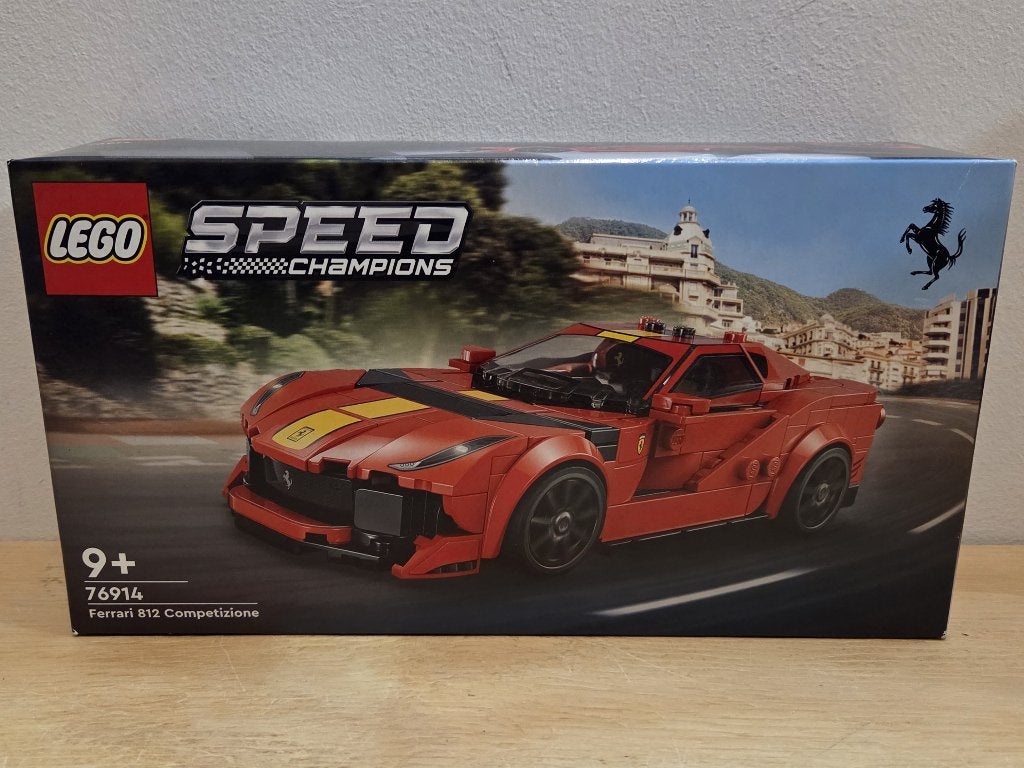 (GESEALD) 9x Lego 76914 Ferrari 812 Competizione, Neuf, Enlèvement ou Envoi, Lego, Ensemble complet