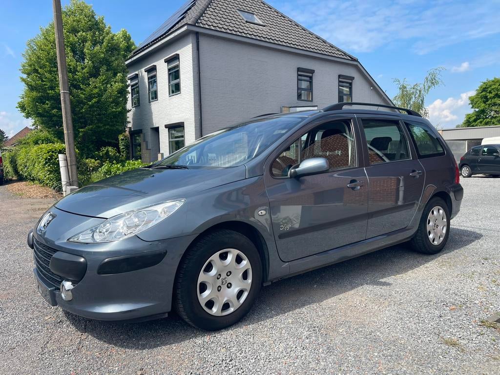 Peugeot 307 SW 1.4i Essence,Airco,66.000km.!!! 1er propriét., Autos, Argent ou Gris, Achat, 65 kW, Boîte manuelle