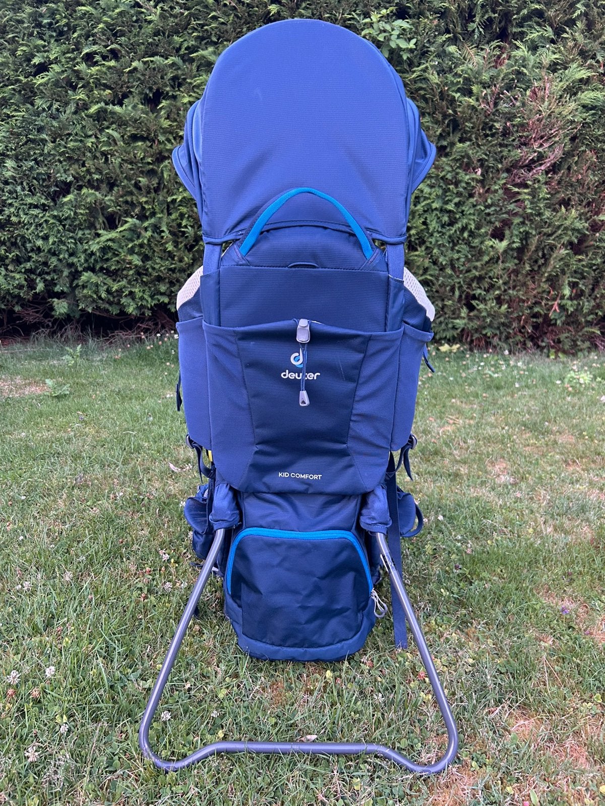 Deuter Kid Comfort - nieuwstaat - incl zonnedak & regenhoes, Ophalen, Zo goed als nieuw
