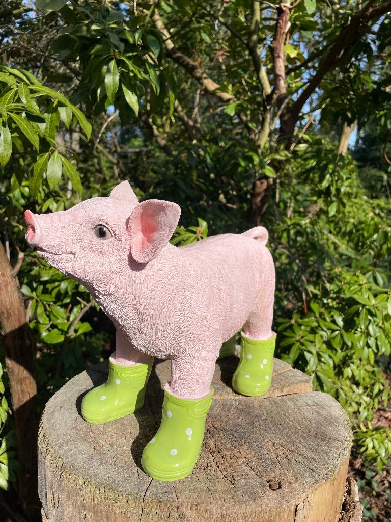 Bottes pour cochons debout, ferme verte, jardin, 35 cm, Enlèvement ou Envoi, Neuf, Synthétique, Animal