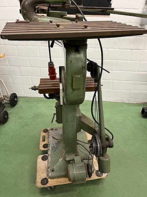 Deckel graveermachine, Enlèvement