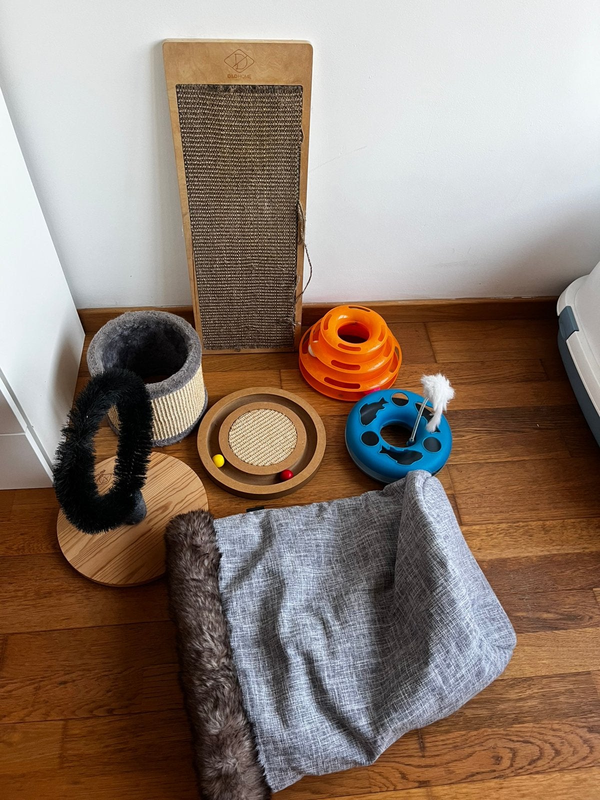 Katten spullen, Ophalen, Gebruikt