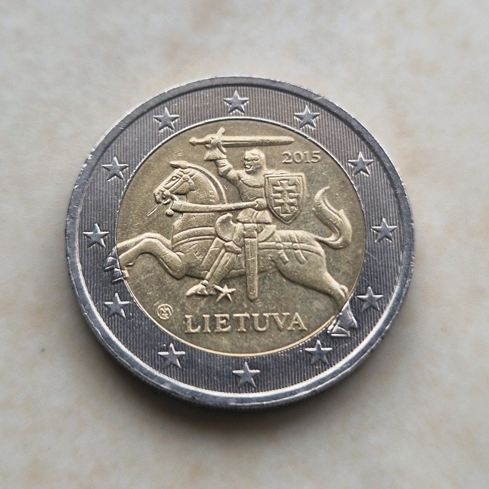 2015, Lithuania , 2 Euro Coin, Ophalen of Verzenden, 2 euro