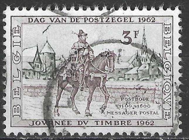 Belgique 1962 - Yvert/OBP 1212 - Journée du timbre (ST), Envoi, Affranchi, Oblitéré