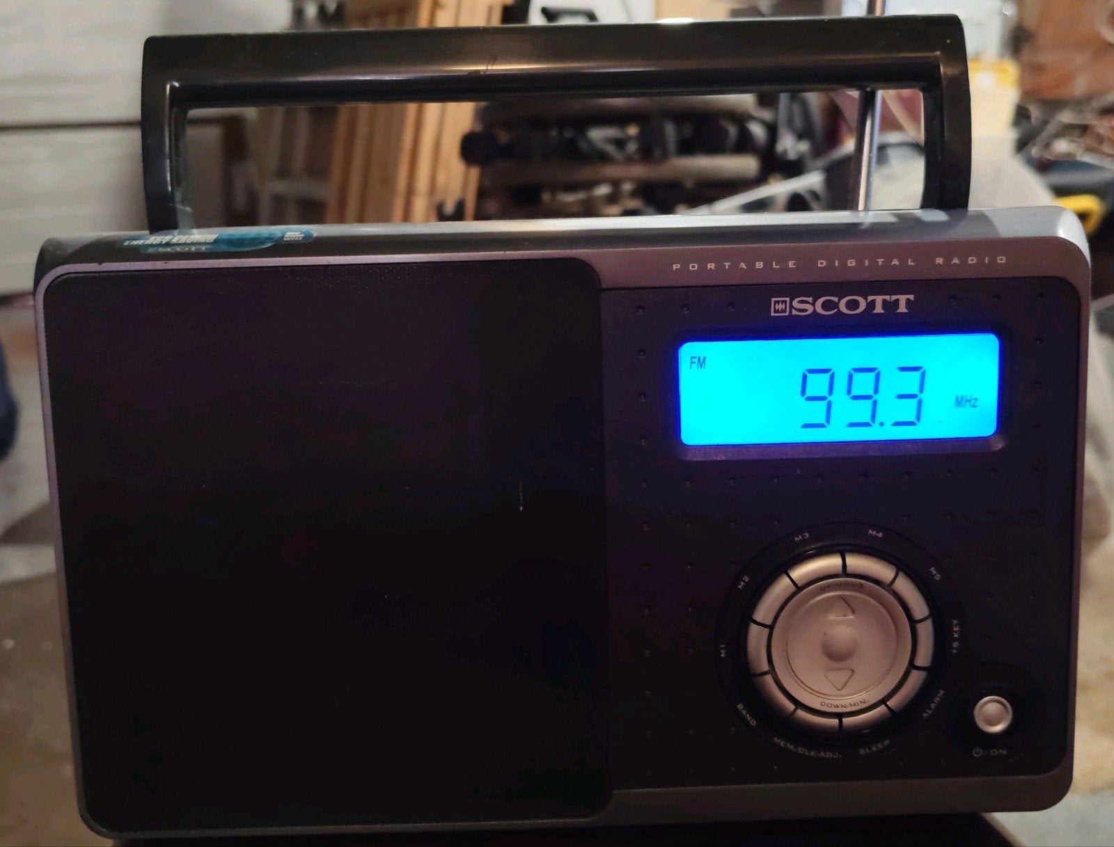 Scott draagbare radio, Ophalen, Radio