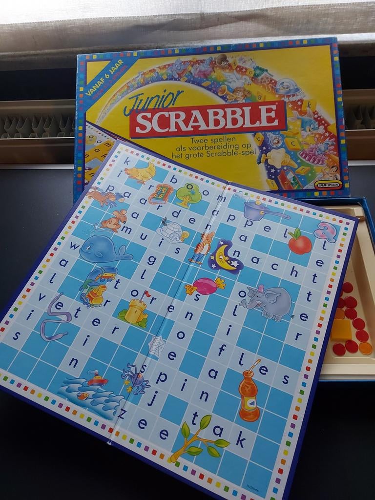 Junior scrabble, Ophalen of Verzenden