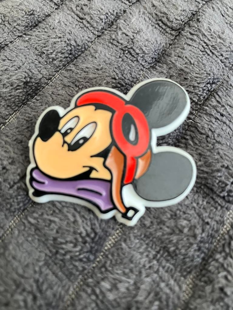 Bouton plastique vintage 1970 Brabo Mickey Mouse Disney, Collections, Enlèvement ou Envoi, Mickey Mouse, Comme neuf