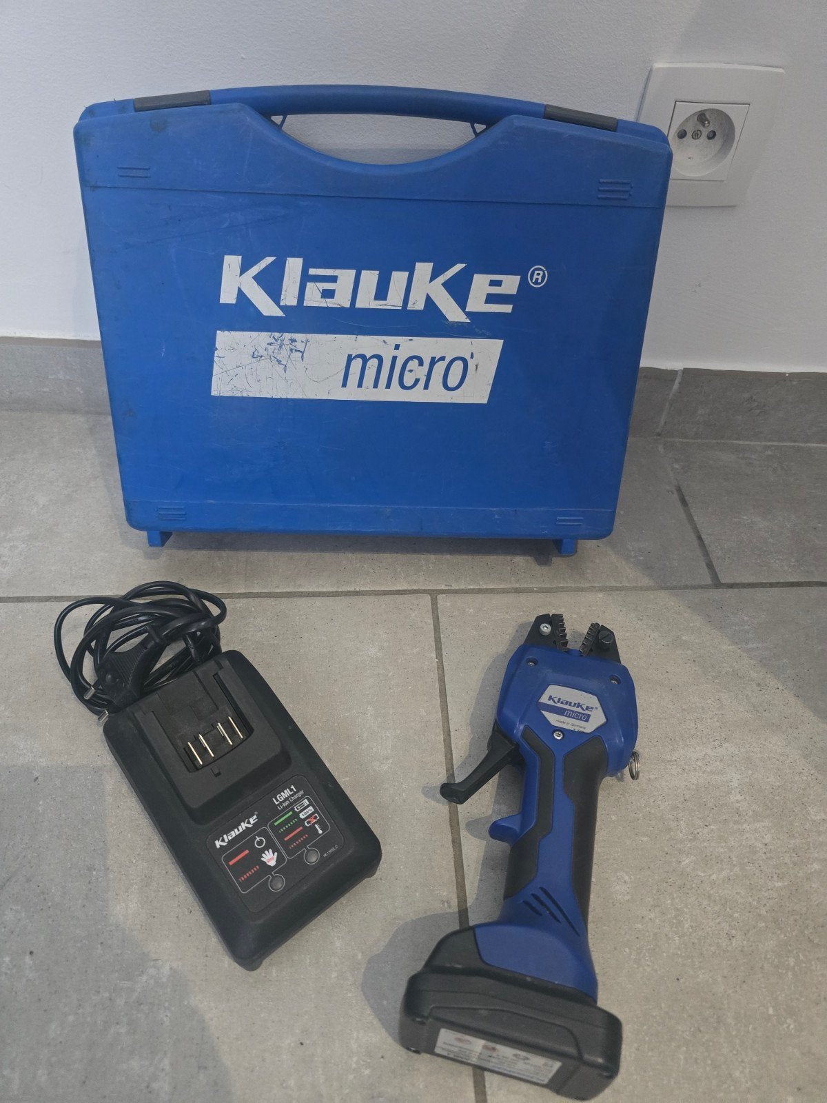 Klauke Micro EK50ML, Enlèvement