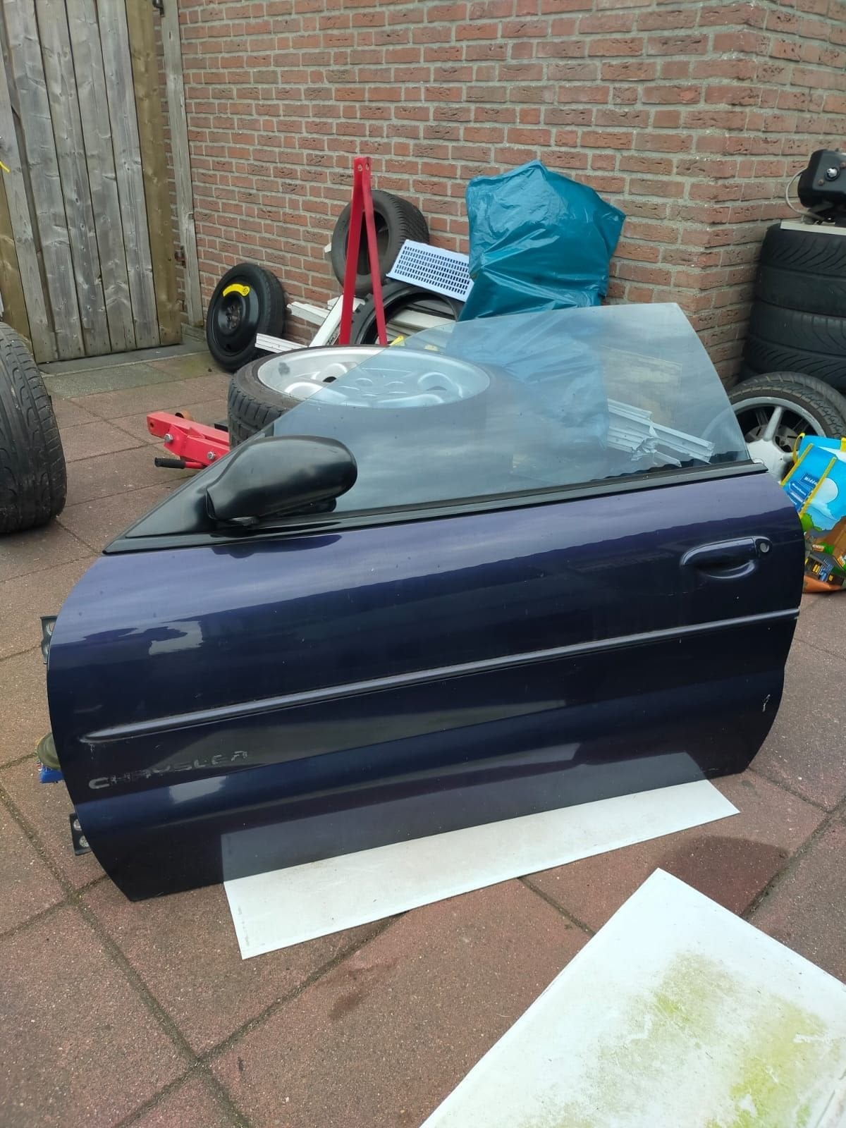 CRYSLER STRATUS CABRIOLET PORTIER LINKS BJ 98 TOT 2001, Gebruikt, -, Deur, -
