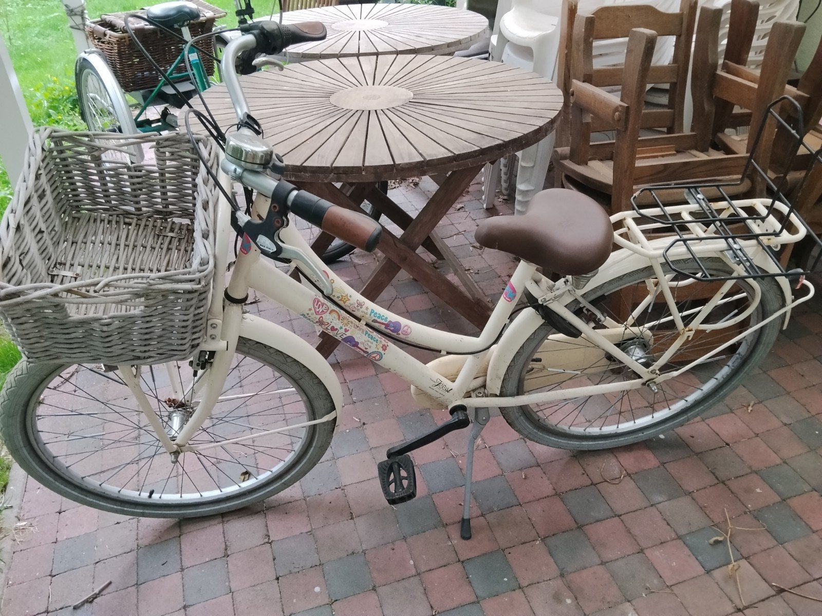 Mooie damesfiets, Fietsen en Brommers, Ophalen, Schijfrem, Handrem