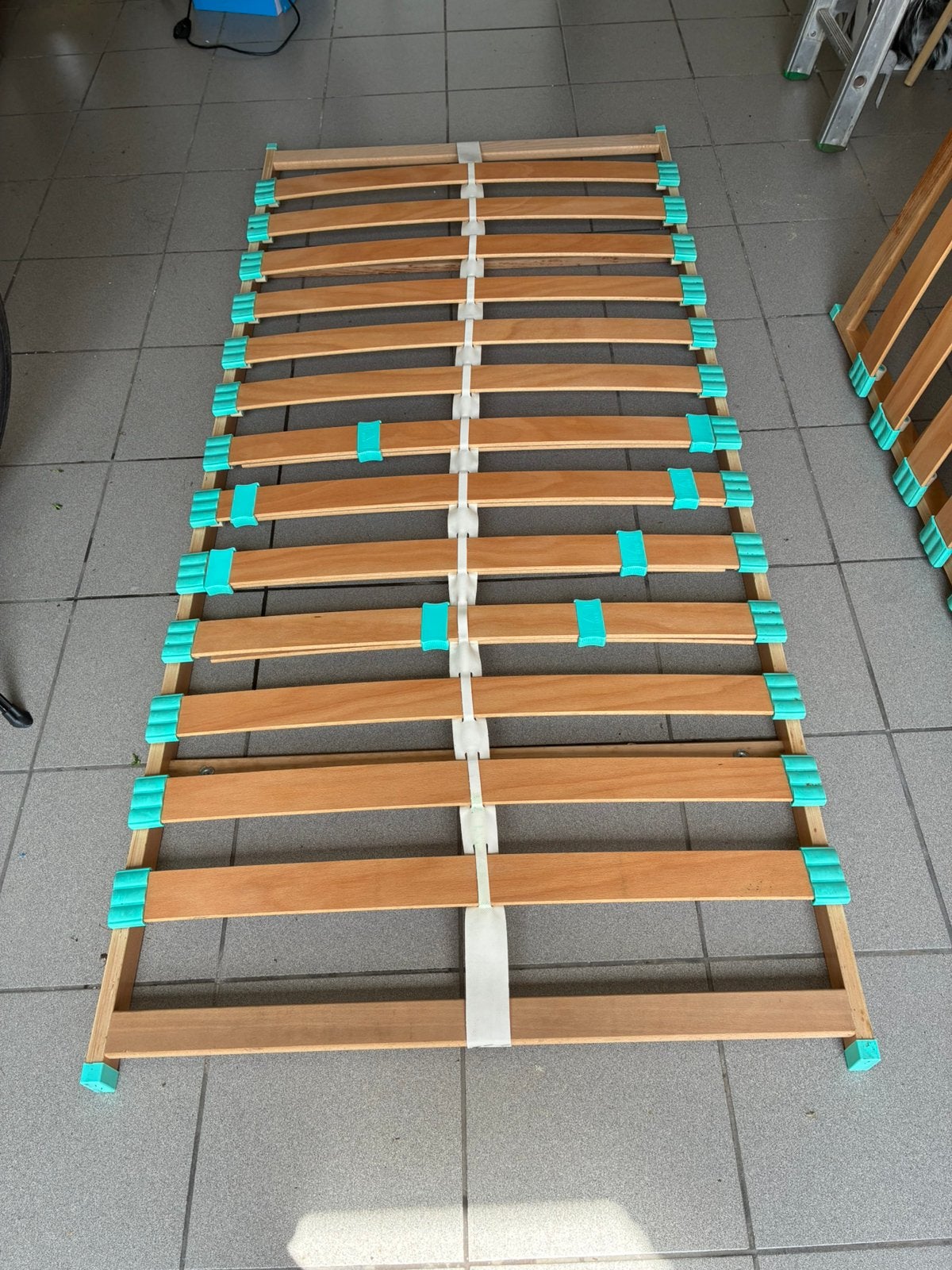 2 lattenbodems, 90 cm, Une personne, Enlèvement, Utilisé