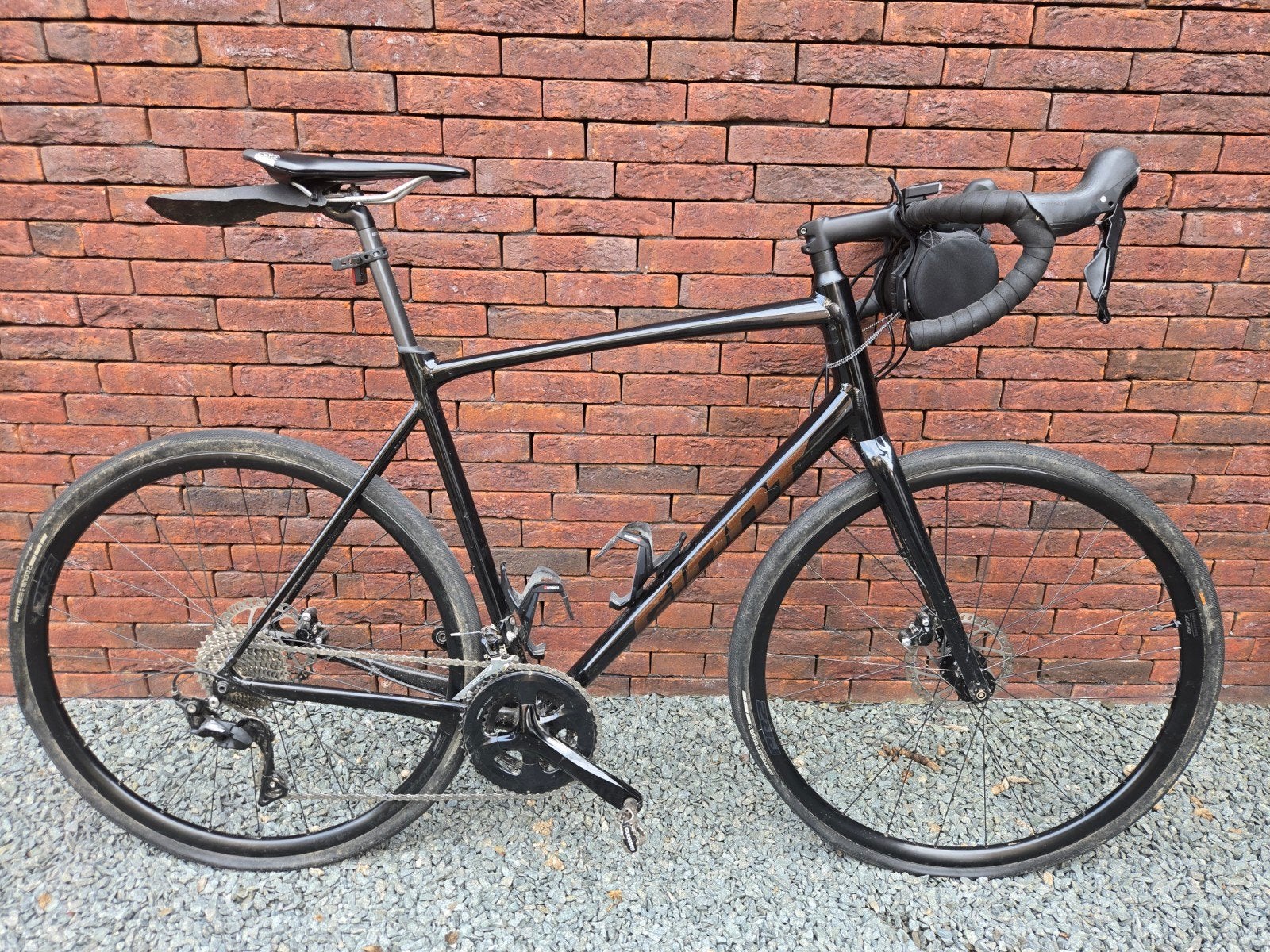 Giant Contend AR – Veelzijdige All-Road Racefiets (Zwart), Fietsen en Brommers, Ophalen, Aluminium, Giant