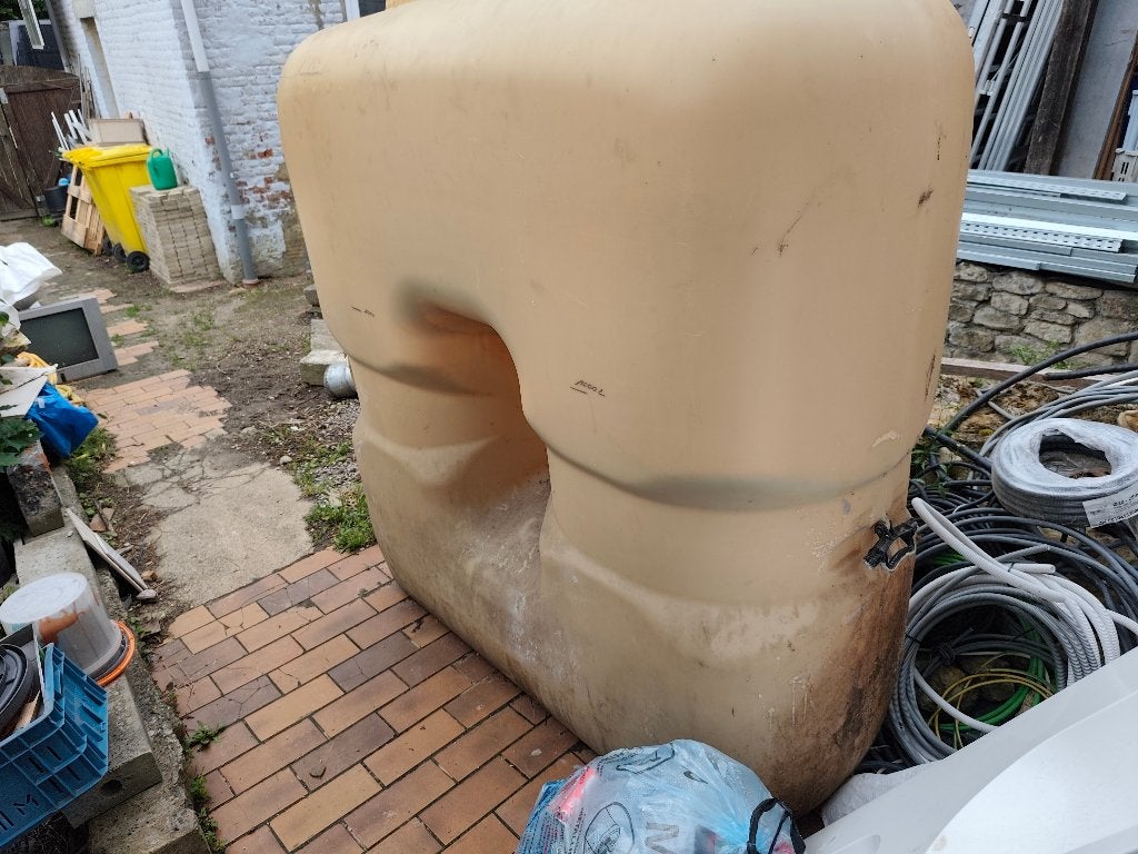 citerne mazout, Ophalen, Gebruikt, Overige typen, 150 cm of meer
