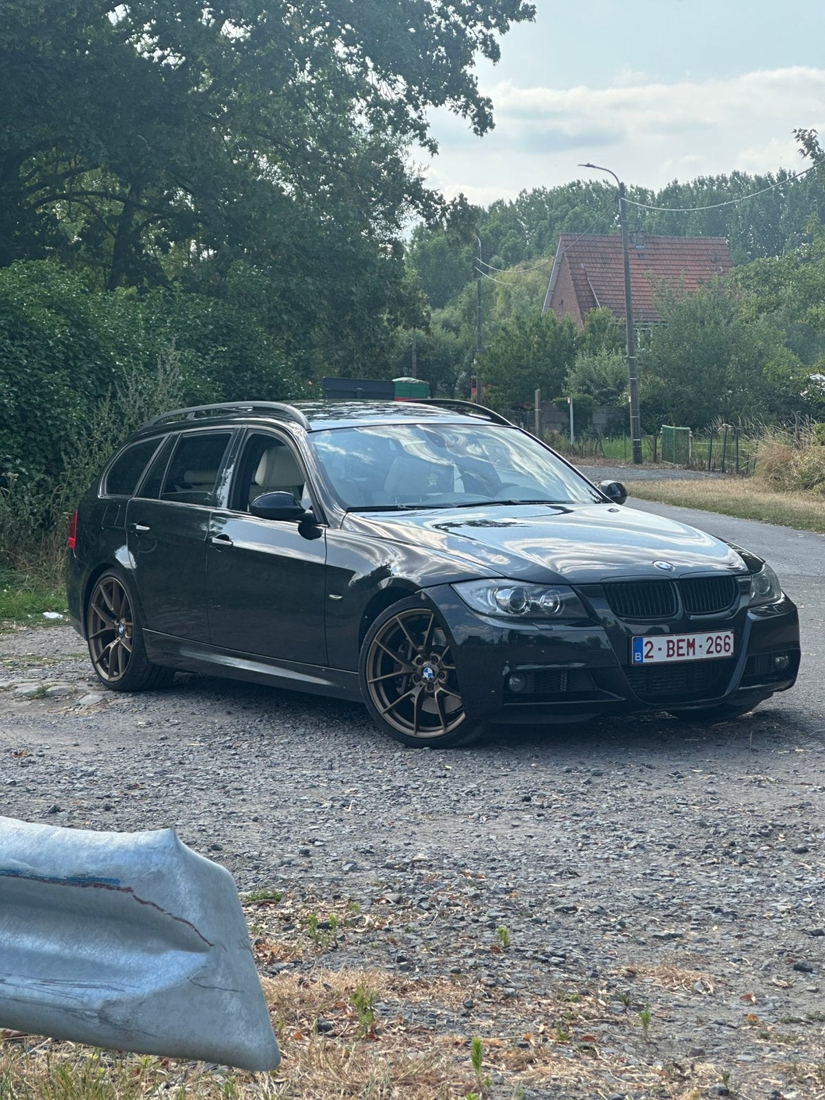 Bmw E91 335i touring, Auto's, Automaat, Leder, Break, Particulier
