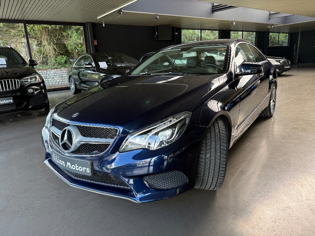 Mercedes E220 CDI Coupé Automaat *Leder*Navi*Amg velgen, Autos, Cuir, Euro 5, https://public.car-pass.be/vhr/61f6f80b-b91e-483c-98ab-e869ba711318