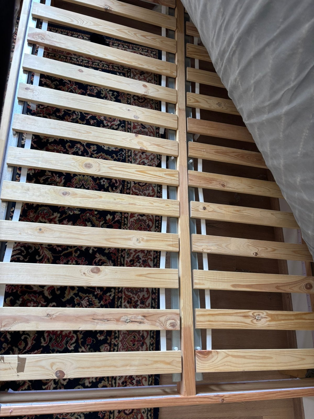 IKEA ESPEVÄR bedframe, Ophalen, Gebruikt, Tweepersoons, 140 cm