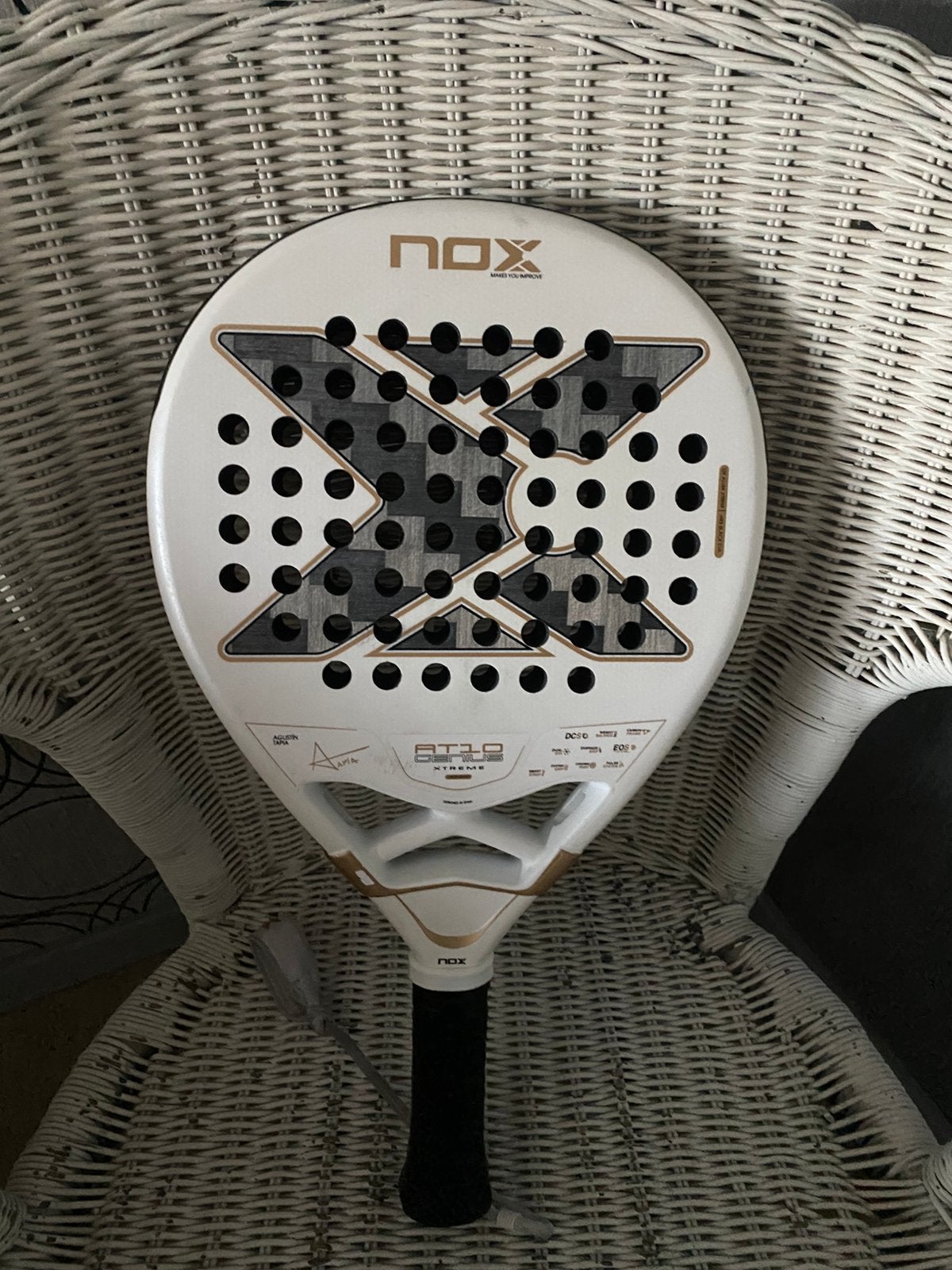 ️ Vente rapide ️ raquette nox AT10 luxury genius, Enlèvement, Comme neuf