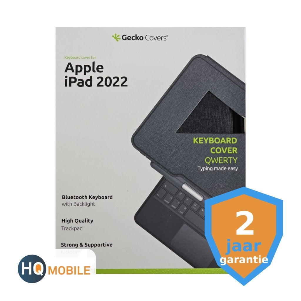 Gecko - Keyboard Cover - Ipad A16 (2025) & 10 (2022) | Nieuw, Computers en Software, Tablet-hoezen, Niet ingevuld, Niet ingevuld