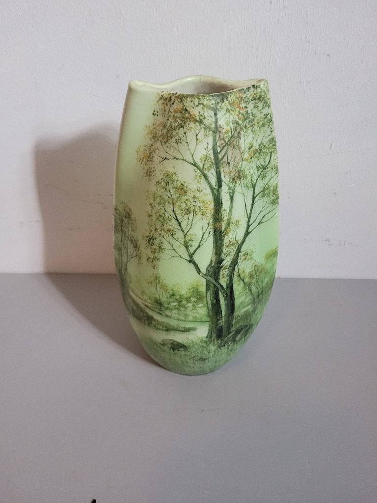 vase Vallauris Delphin Massier Narbon d'honore, Antiquités & Art, Enlèvement ou Envoi
