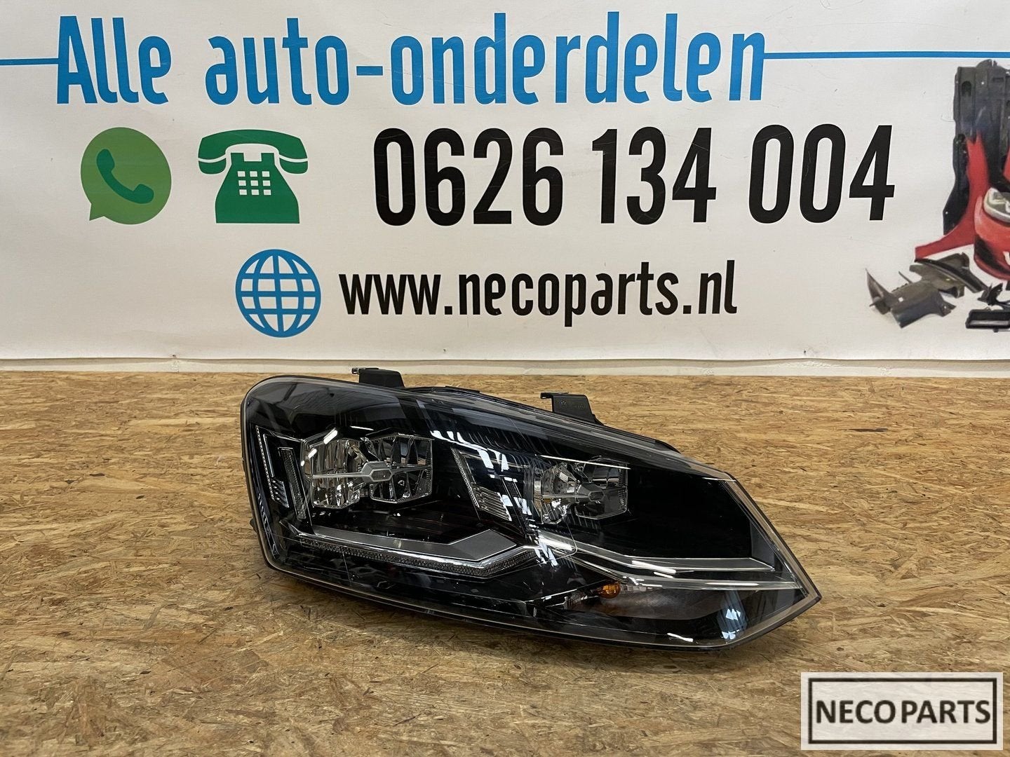 VW POLO 6C VOL LED KOPLAMP RECHTS 6C1941036 ORIGINEEL, Auto-onderdelen, -, -, -