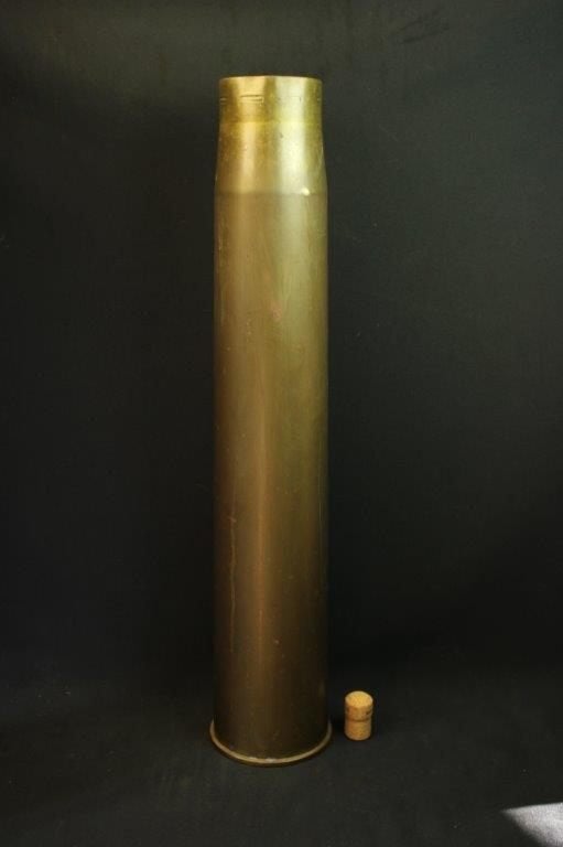 WO2 Britse 3.7 inch Gun Huls LEEG, Ophalen of Verzenden