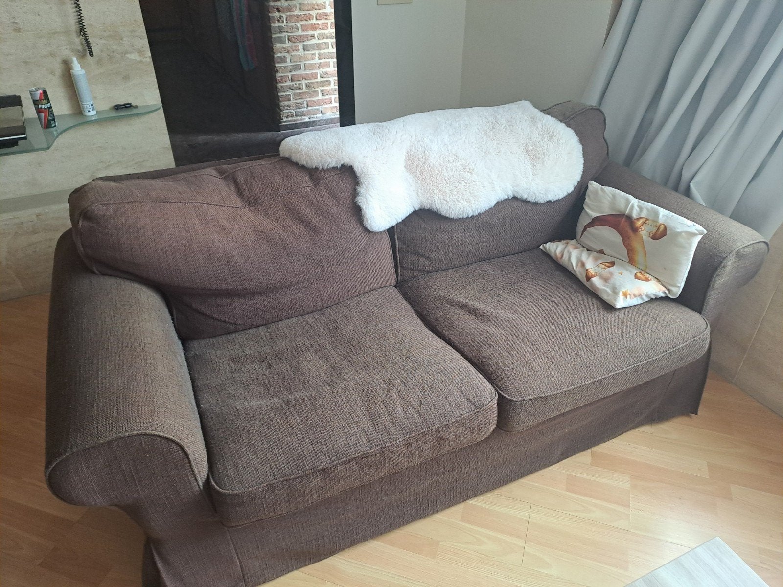 2 ikea zetels, Enlèvement, Utilisé, Trois personnes, Tissus